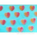 Sour Peach Heart Gummy Candy